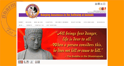 Desktop Screenshot of dharmavoicesforanimals.org